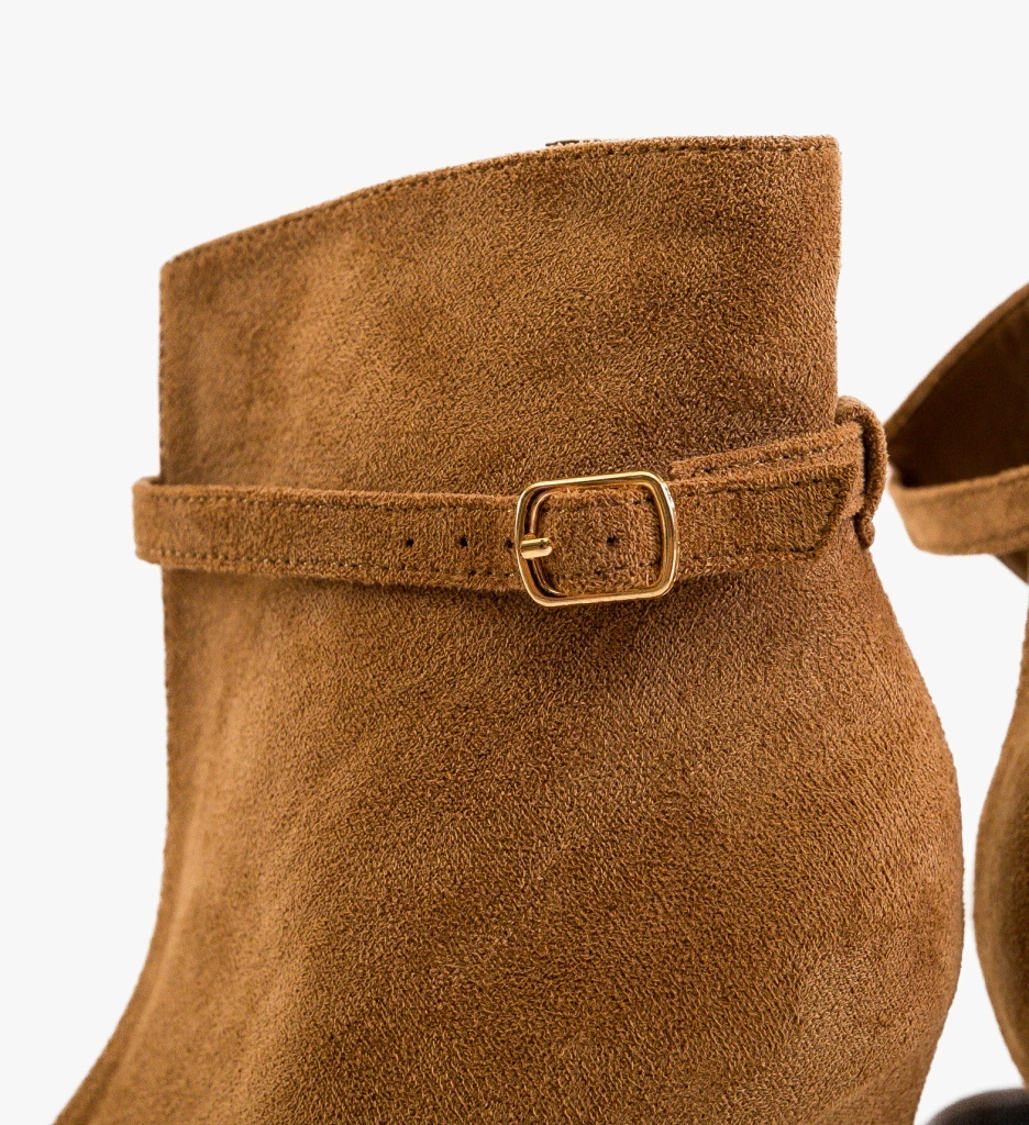 Pantofi Dama Shume Khaki Eleganți - imagine 2