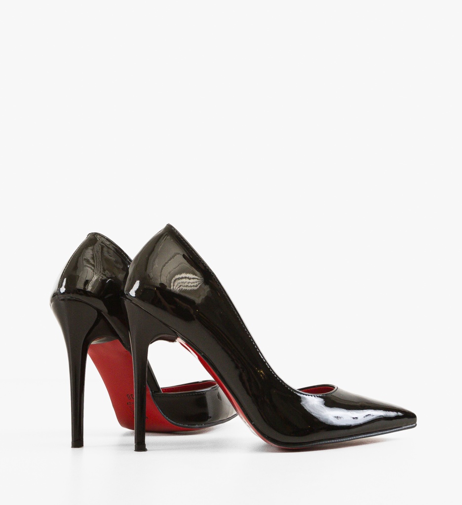 Pantofi Stiletto Jenba Negri - Eleganță Asigurată - imagine 3