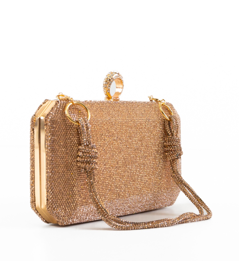 Geantă Plic Nesta Roz | Accesoriu Elegant - imagine 2