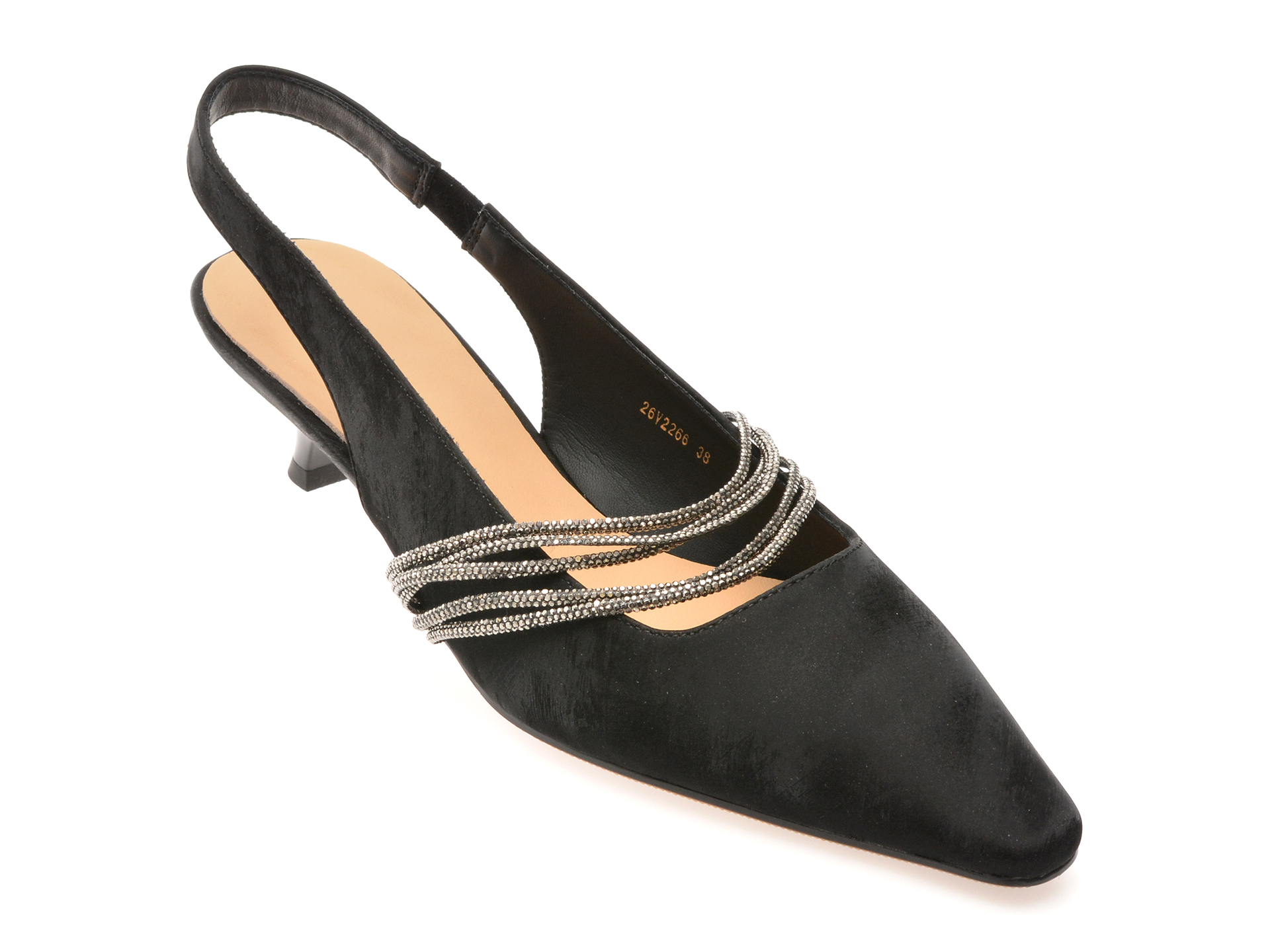 Pantofi Eleganti Epica Negri | Stil Refined