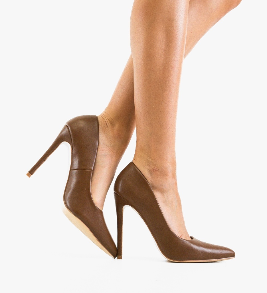 Pantofi Lewer Camel | Eleganță și Stil - imagine 3