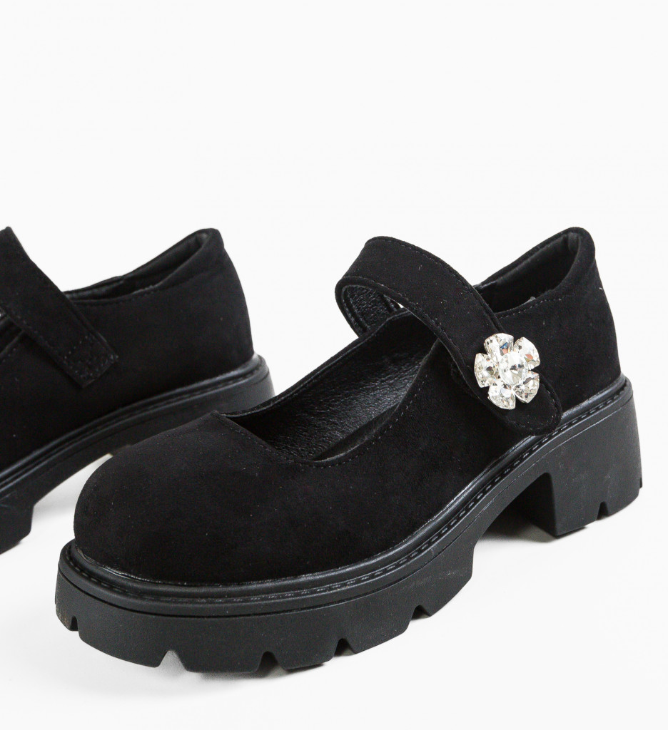 Pantofi Casual Dama Mriana Negri | Versatili si Moderni - imagine 7