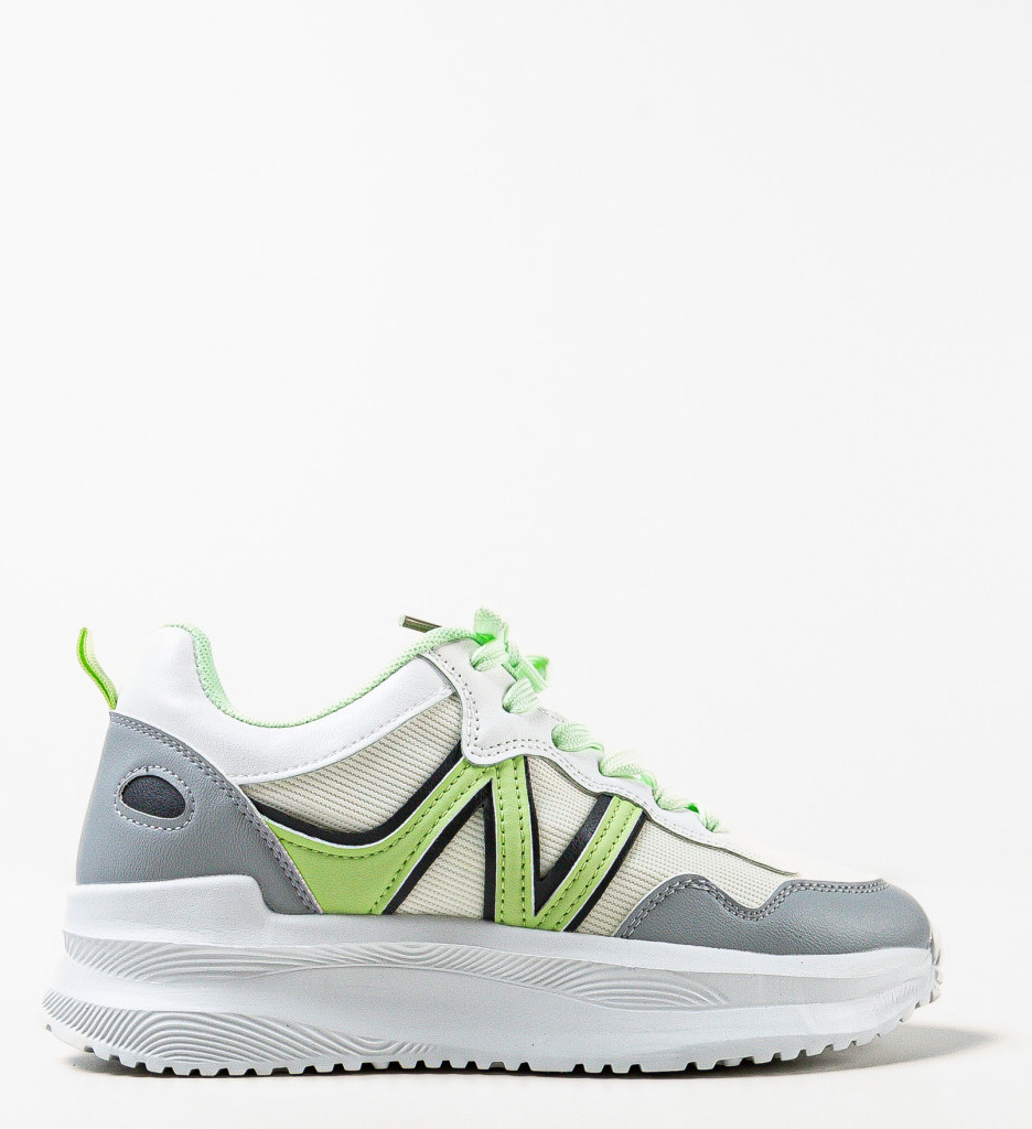 Sneakers Osborne Dama Gri | Confort și Stil Urban - imagine 4