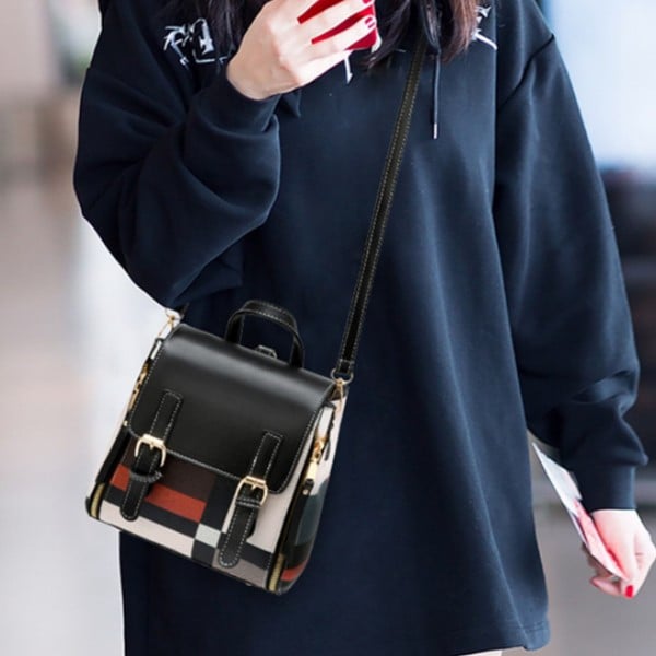 Pfy Geanta Dalia 2-in-1, Geanta si Rucsac Multicolor - imagine 3