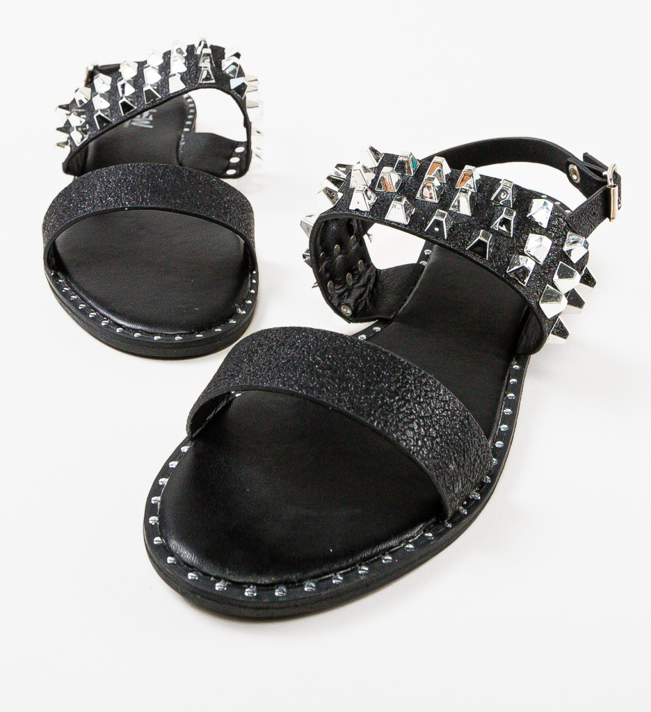 Sandale Dama Volten Negre | Stil & Confort - imagine 7
