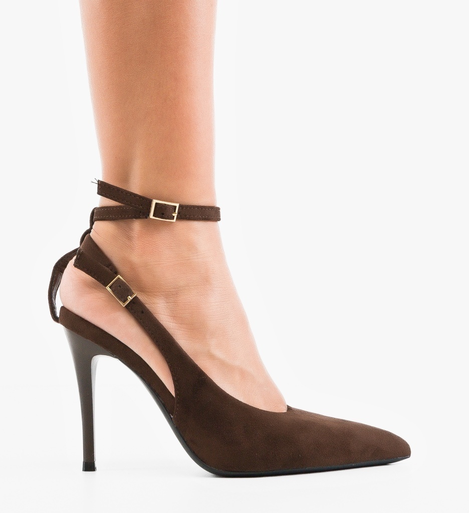 Pantofi dama Fermin Maro eleganți cu toc - imagine 7