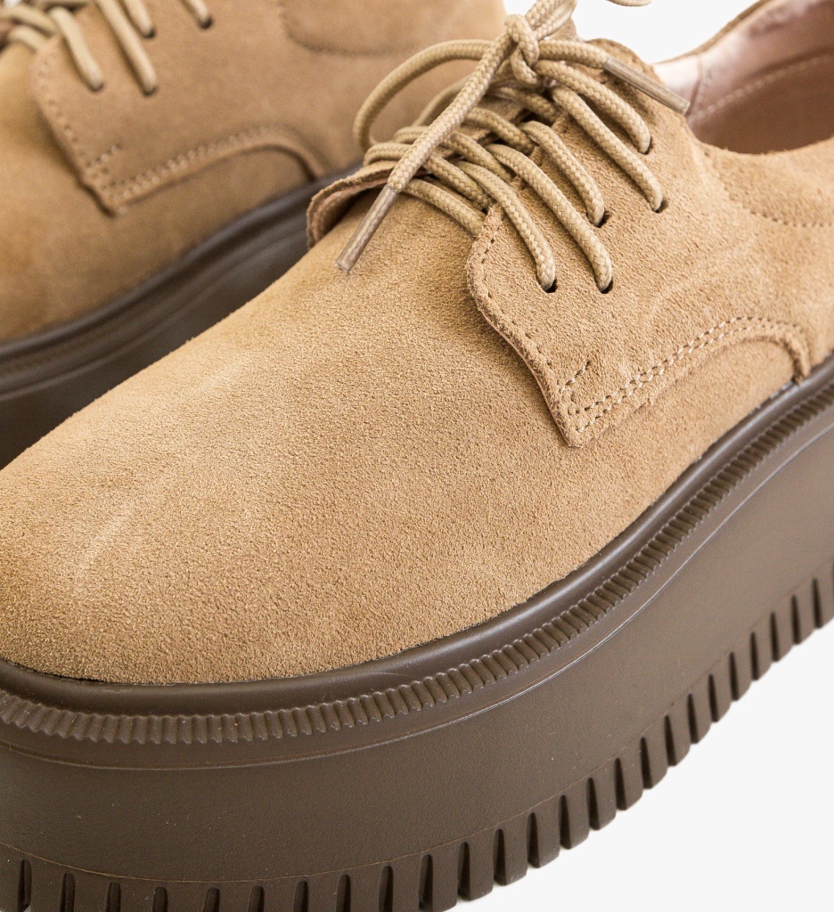 Benve Pantofi Casual Dama Bej Confort - imagine 6
