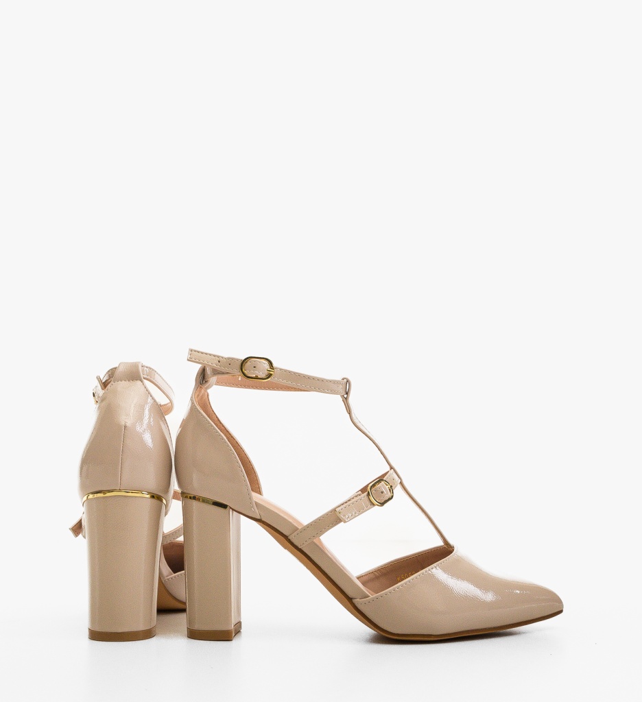 Pantofi Dama Yusra Bej | Eleganță și Confort - imagine 2