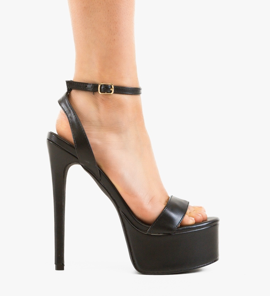 Sandale Barbys Negre 2 - Eleganță și Confort - imagine 7