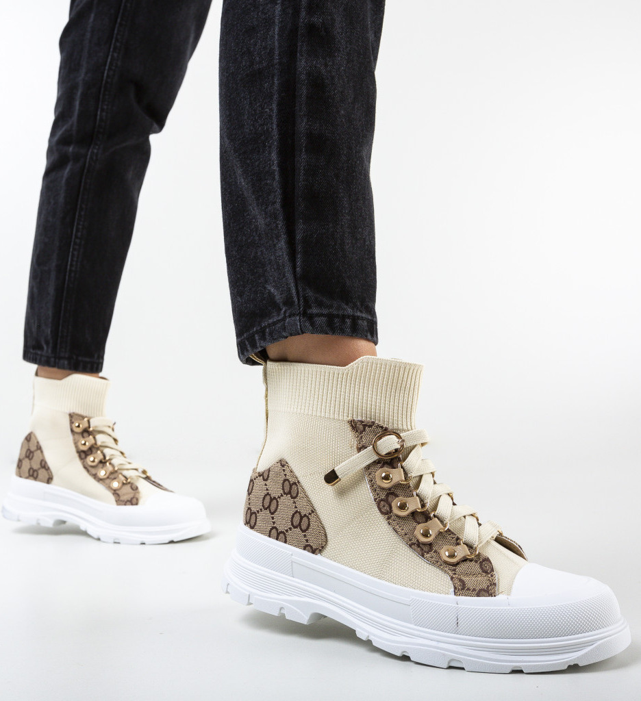Pantofi Sport Acevedo Bej | Confort și Stil - imagine 4