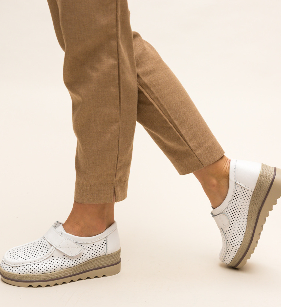 Pantofi Histria Albi Casual - Confort Stilat - imagine 2