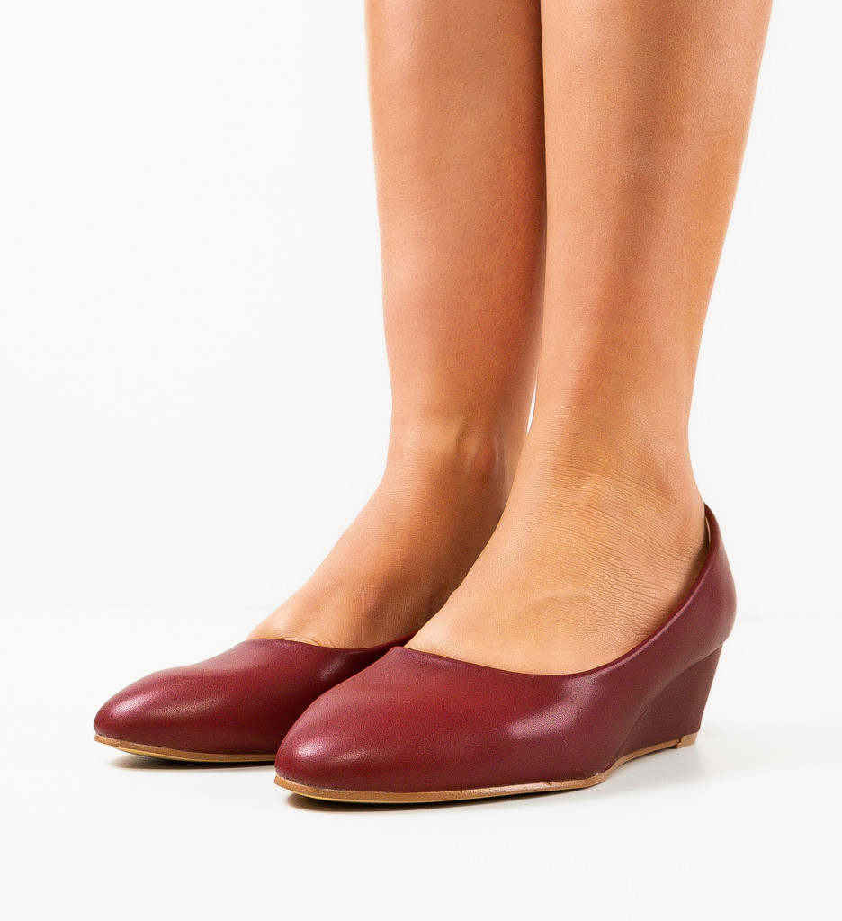 Platforme Dama Melborne Grena | Stil Confortabil