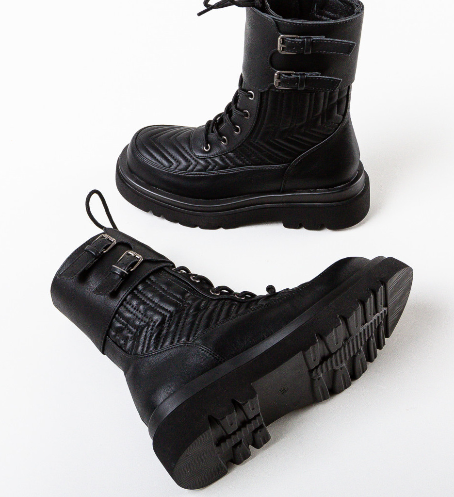 Ghete Martin Dama Negre - Stil și Durabilitate - imagine 7