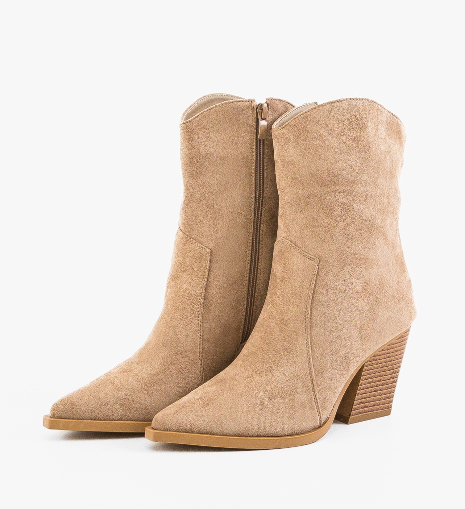 Botine Dama Vela Khaki | Stil și Confort Zilnic - imagine 5