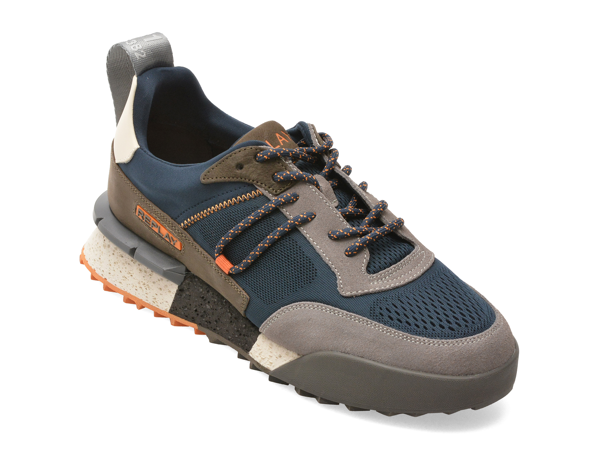 Pantofi Sport Replay Barbati Piele Naturala