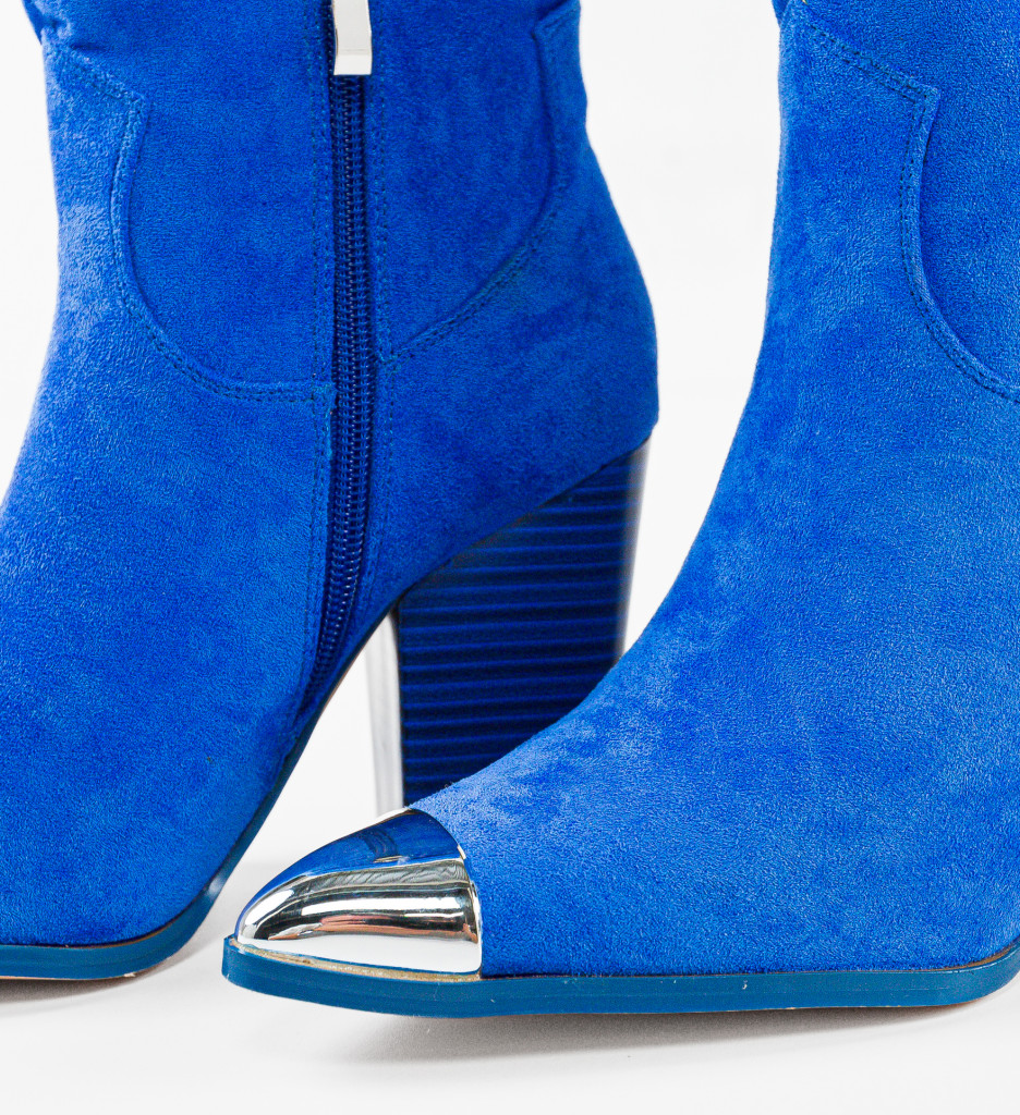 Botine Dama Melda Albastre | Stil si Confort - imagine 6