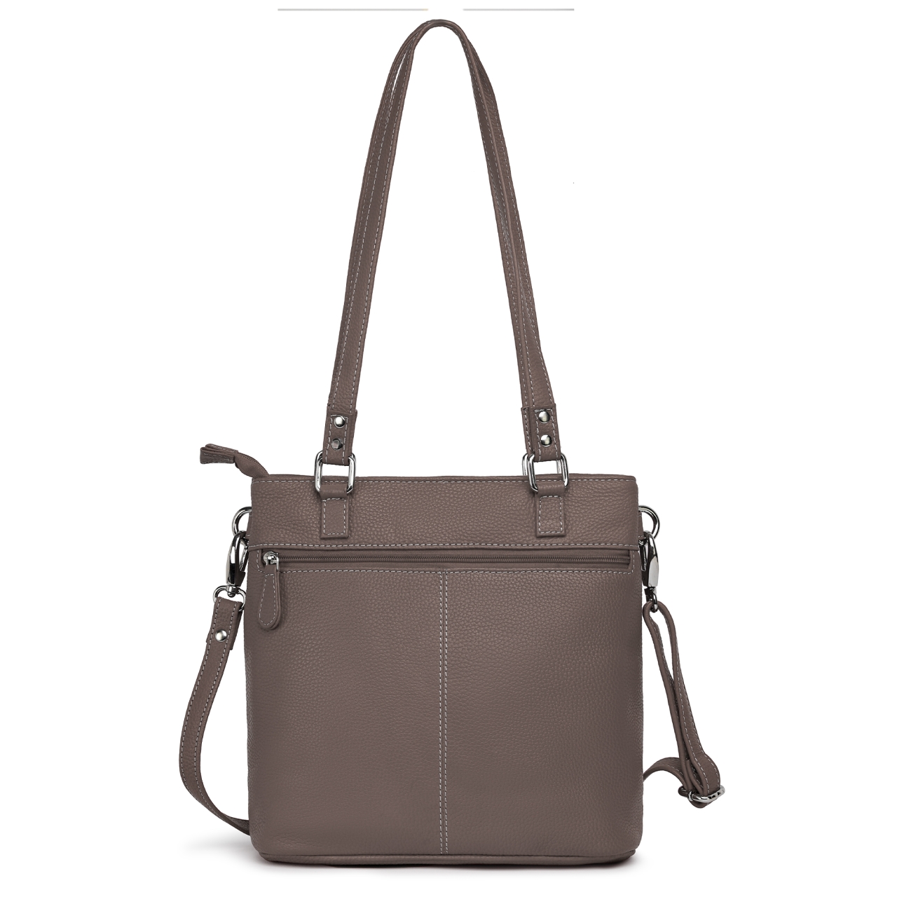 Geanta Anne GT3856 Piele Naturala Dark Taupe
