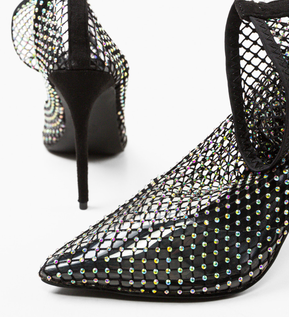 Botine Dama Sherisse Negre - Eleganță și Confort - imagine 7