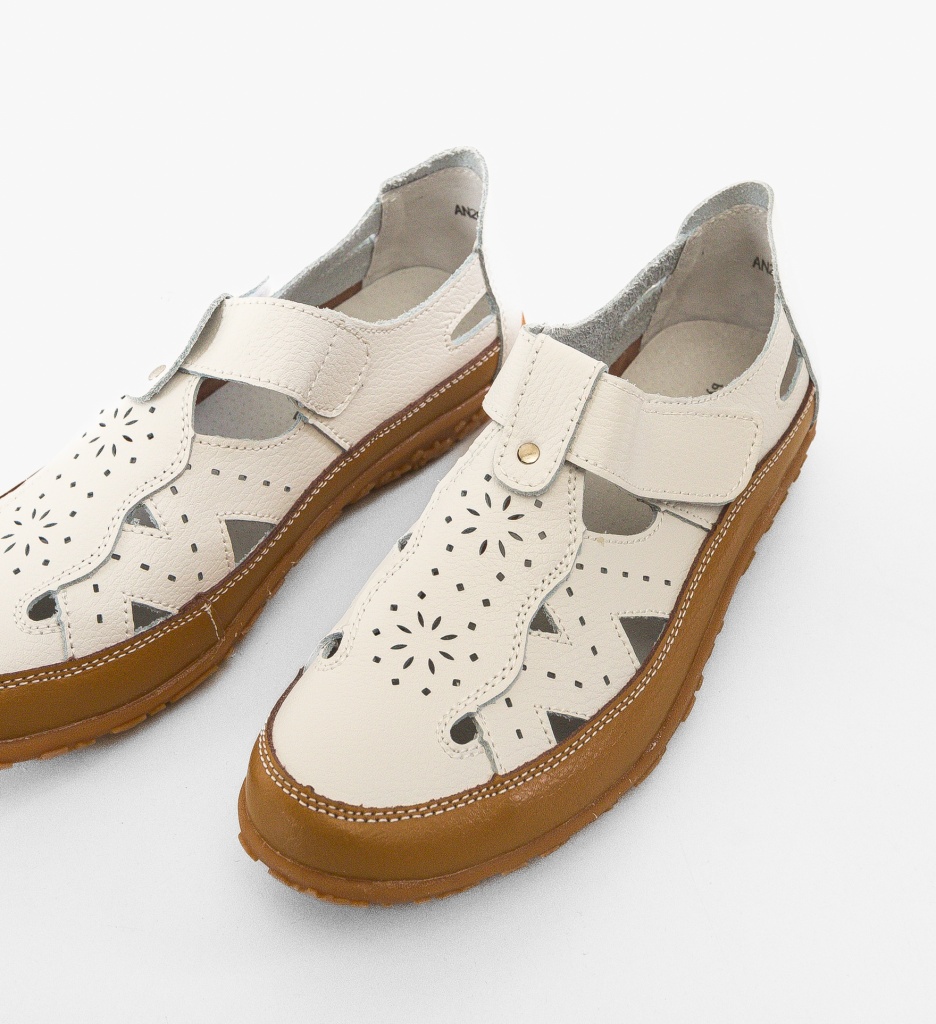 Pantofi Pampy Camel - Confort și Stil Zilnic - imagine 3