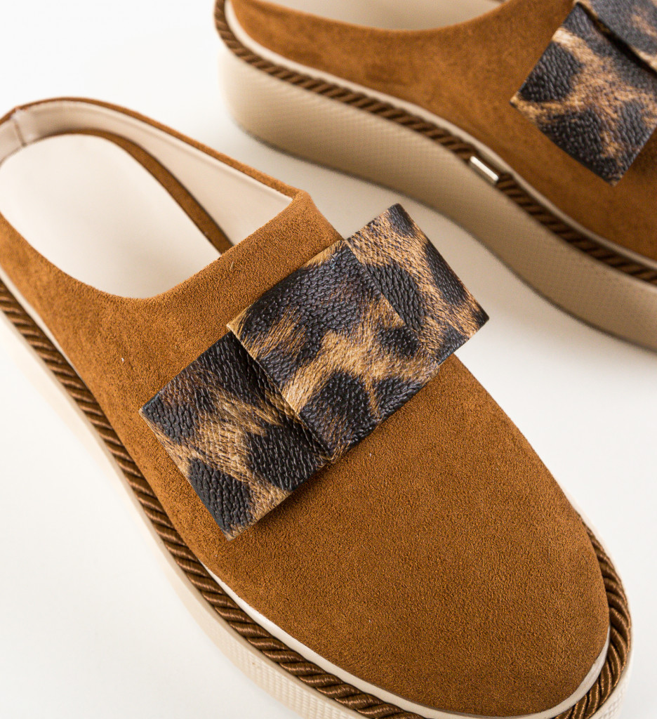 Papuci Dama Castrol Maro - Confort și Stil - imagine 8