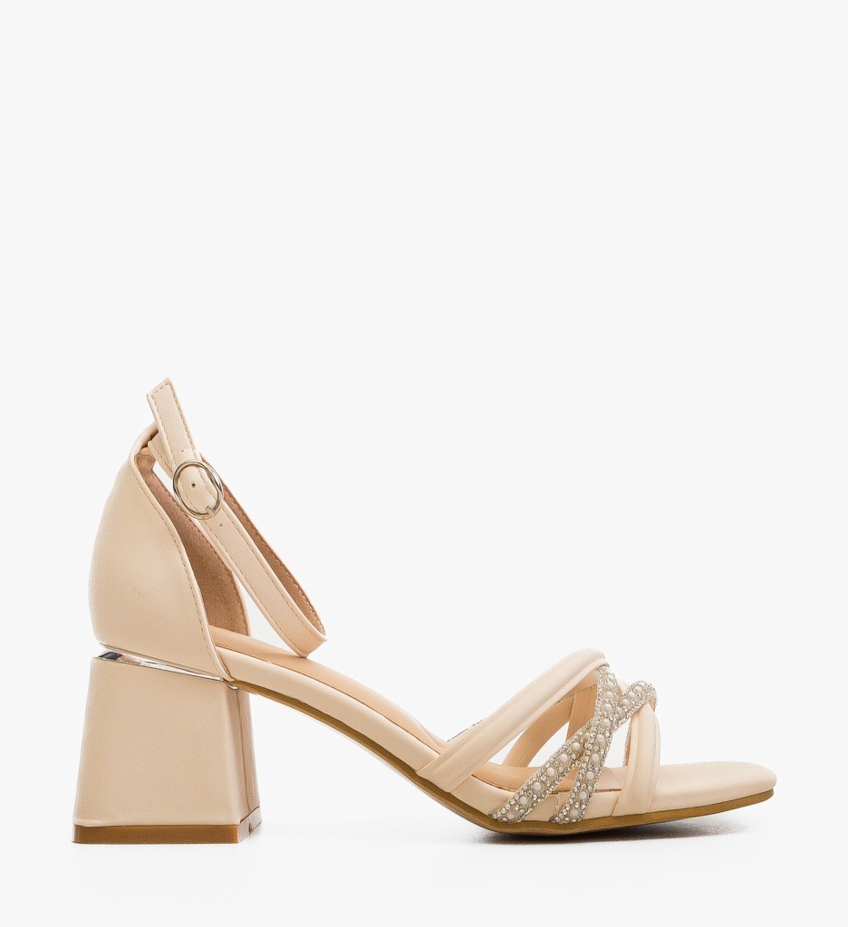 Sandale Dama Porte Bej Elegante - imagine 4