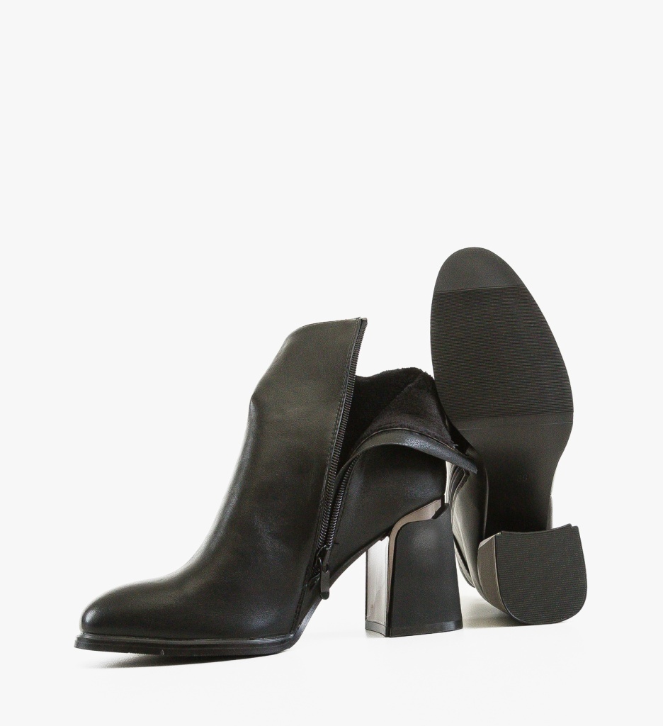 Botine Sammy Negre din Piele | Confort și Stil - imagine 7