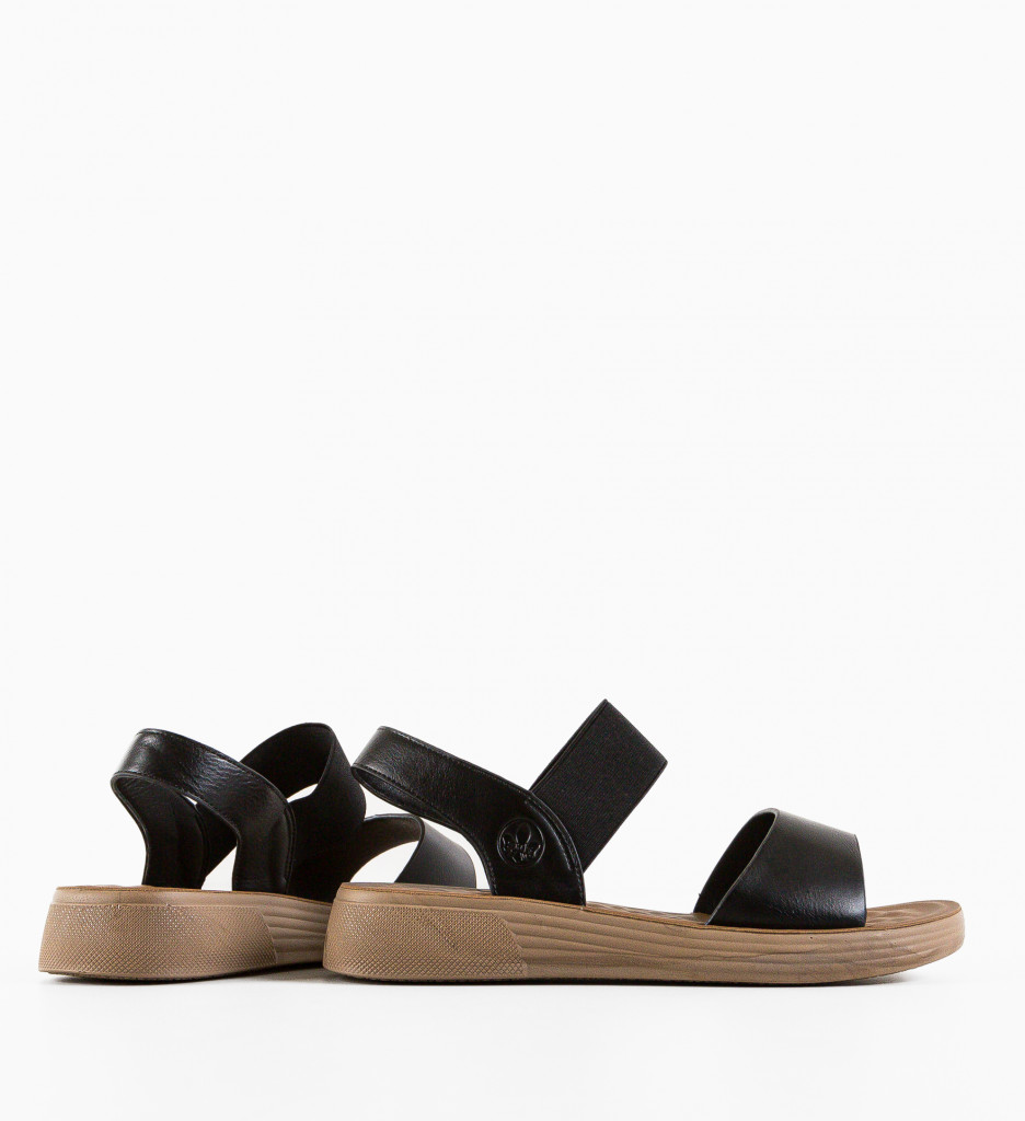 Sandale Crescen Negre - Eleganță și Confort - imagine 6