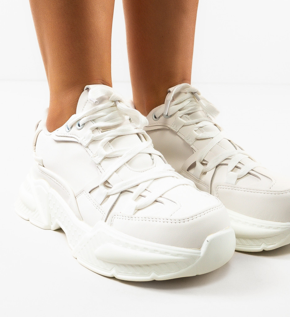 Sneakers Silvestra Albi - Confort și Stil - imagine 2