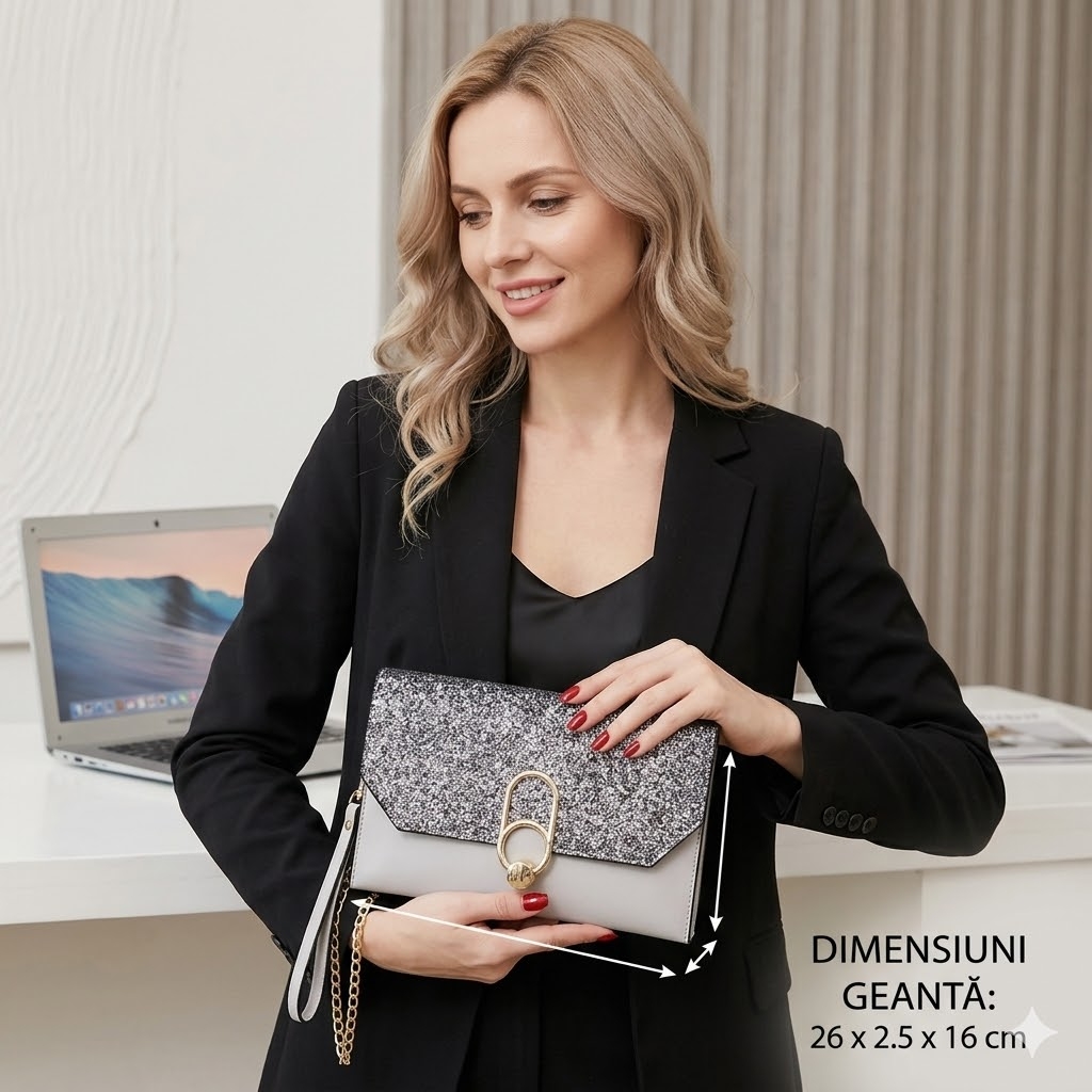Geanta Ocazie Delis Kairi - Elegantă și Versatilă - imagine 5