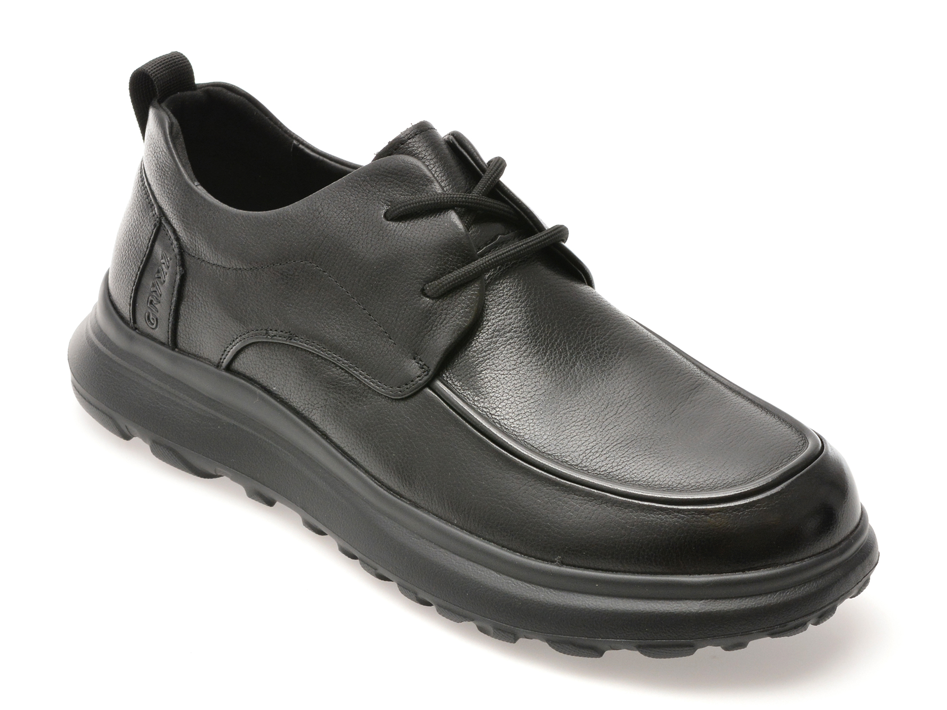 Pantofi GRYXX negri din piele naturală