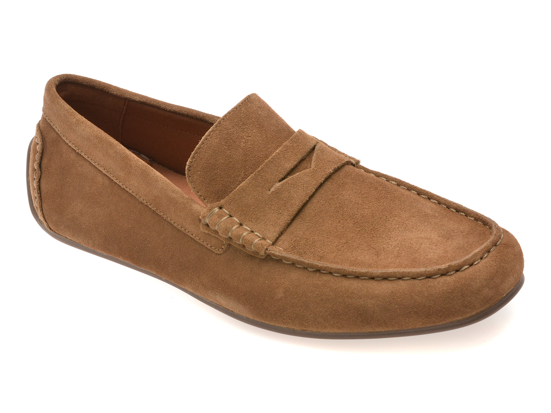 Mocasini ALDO BIELLO-IN 204 Piele Intoarsa Maro