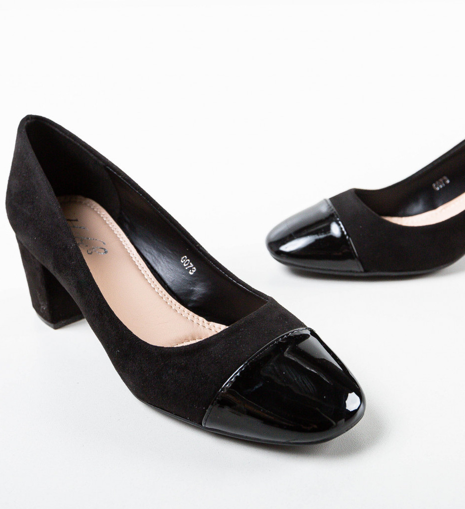 Pantofi Pofra Negri - Eleganță și Stil - imagine 5