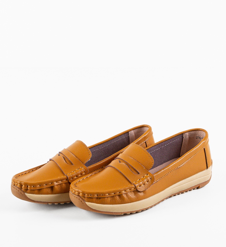 Pantofi Casual Camel - Confort Zilnic Garantat - imagine 6