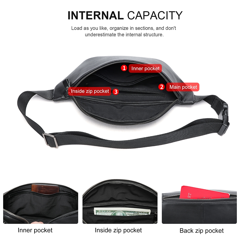 Borseta Anderin GT3799 Piele Naturală Negru - imagine 6