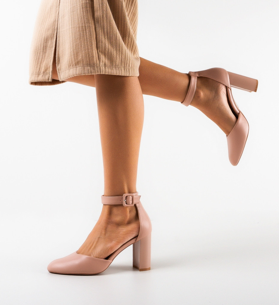 Pantofi Haloma Roz | Eleganta si Stil - imagine 2