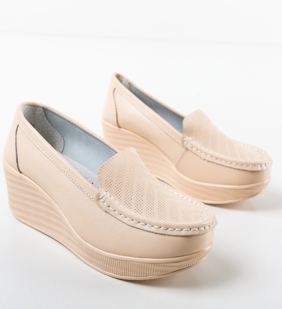 Pantofi Casual Ely Bej - Confort și Stil Zilnic - imagine 5