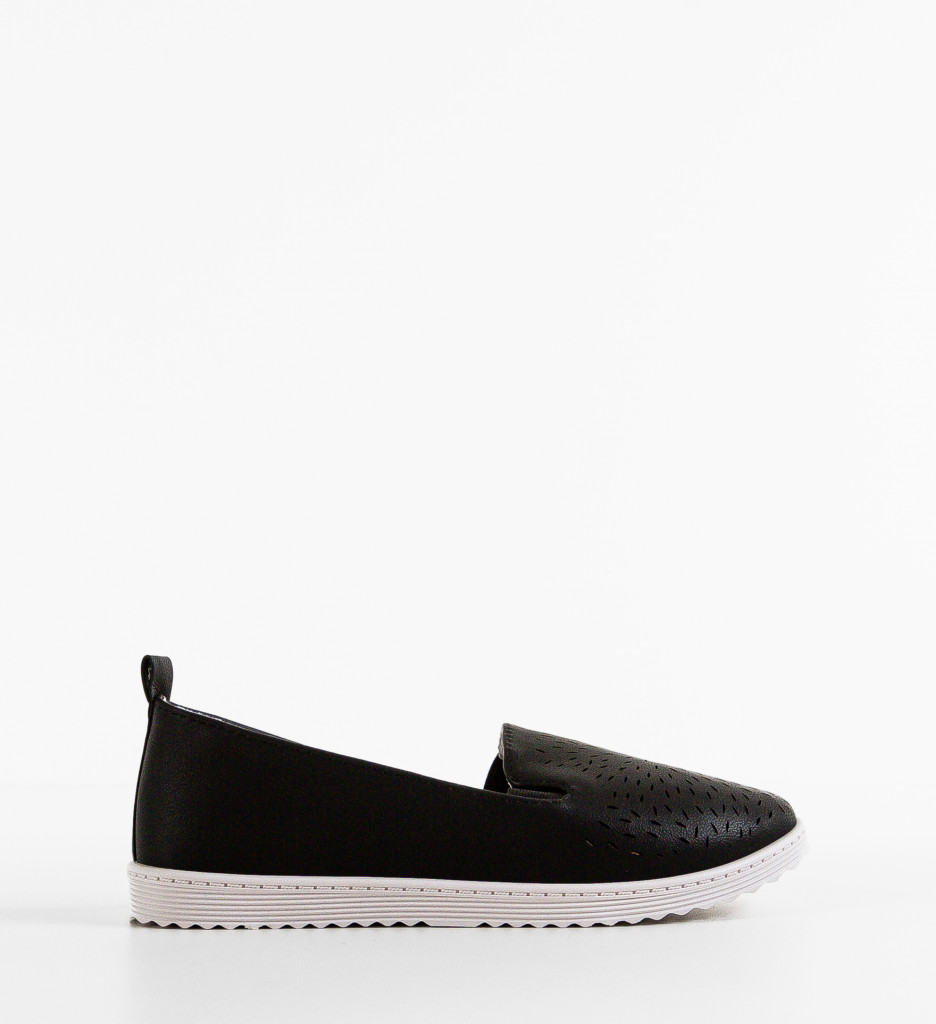Espadrile Botra Negre - Confort și Stil Casual - imagine 4