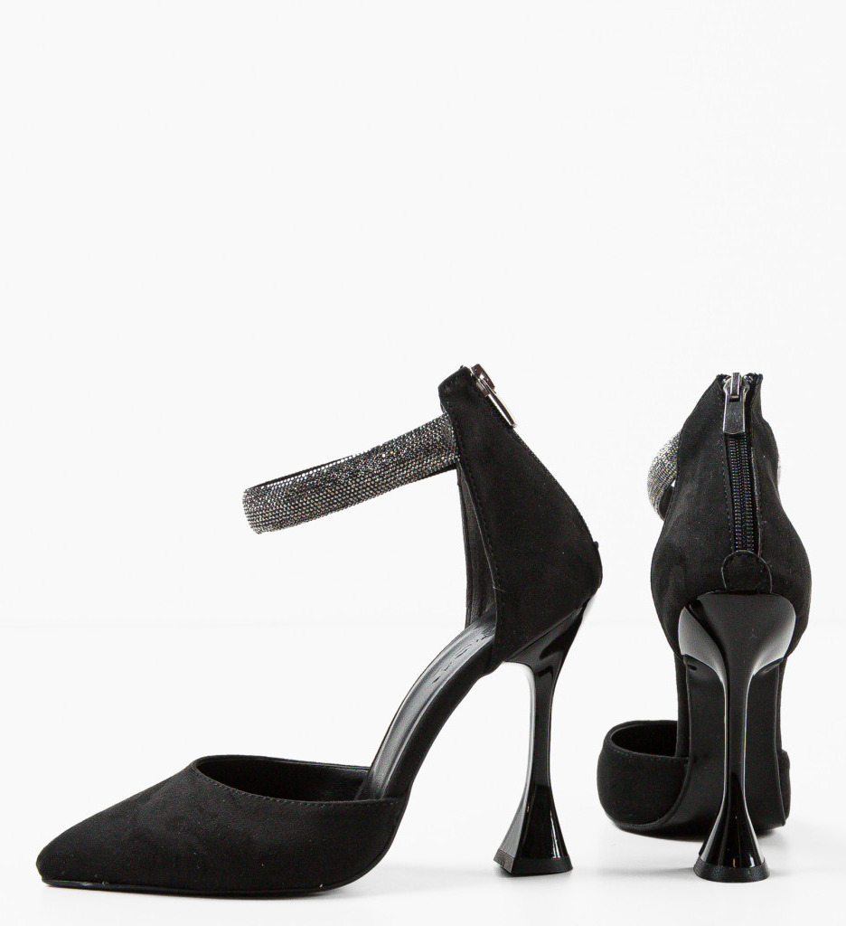 Pantofi cu Toc Mytys Negri - Eleganță și Stil - imagine 7