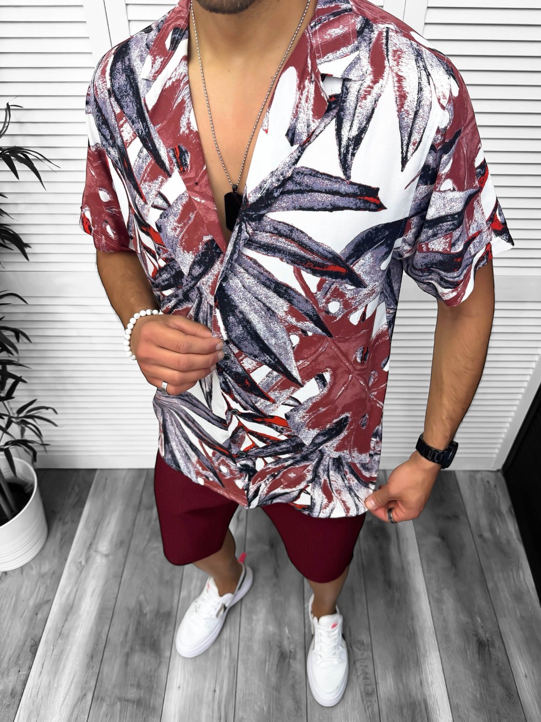 Cămăși Premium Bărbați cu Imprimeu - Stil Modern