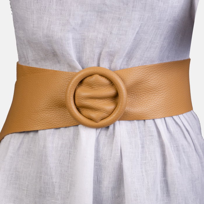 Curea Lata Bej Shopika | Stil & Eleganță