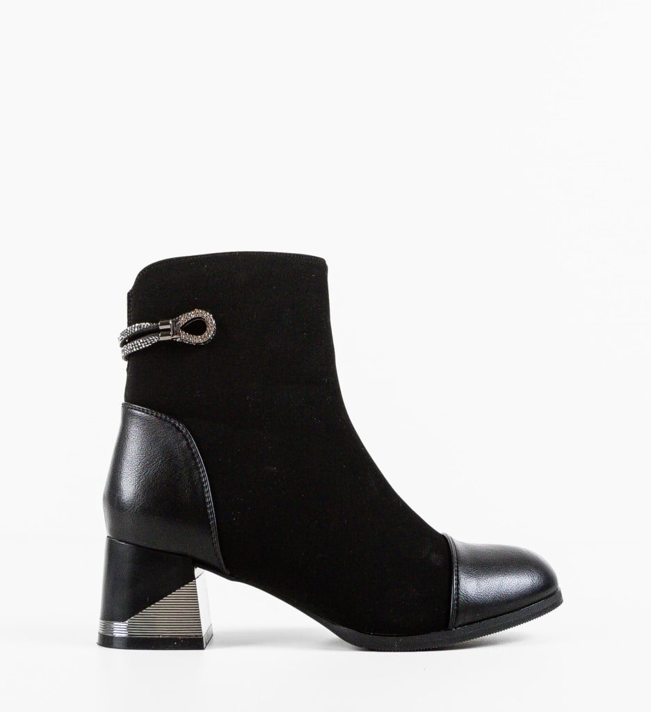 Botine Dama Riggs Negre | Stil și Confort - imagine 6