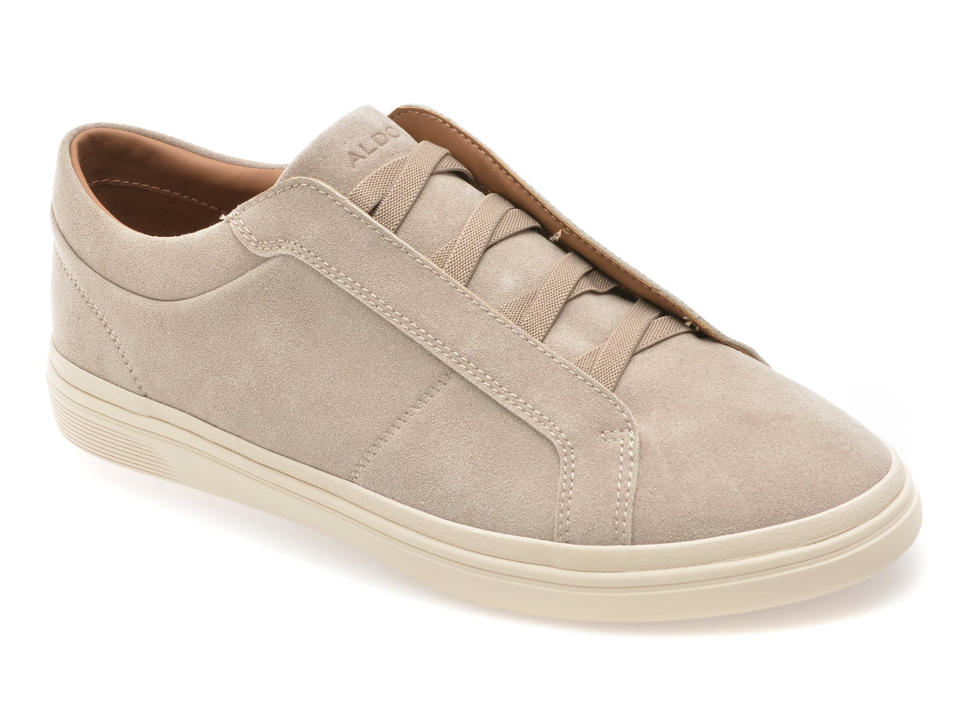 Pantofi sport ALDO Carlson, gri piele întoarsă
