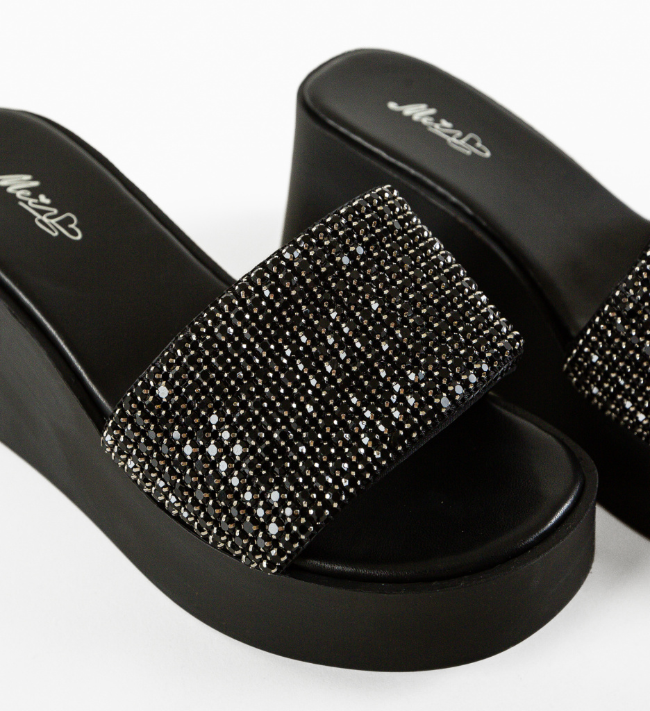 Saboti Dama Cerbera Negri - Confort & Stil - imagine 8