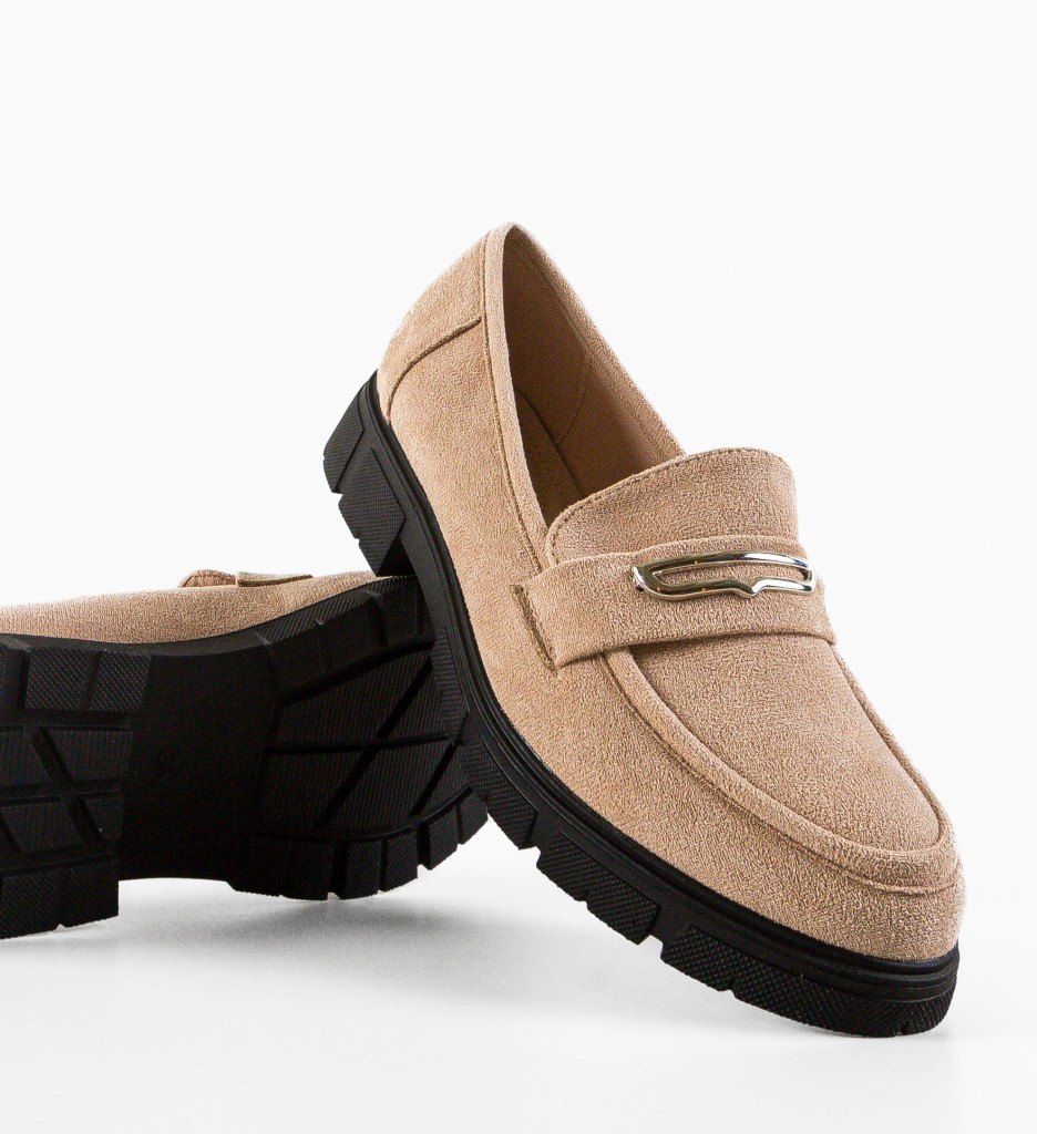 Pantofi Casual Tynos Bej | Confort & Eleganță