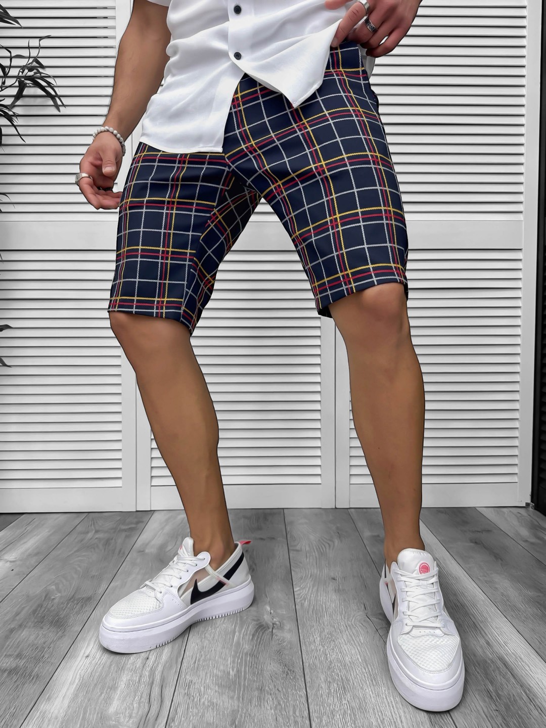 Pantaloni Scurti Casual cu Imprimeu - Stil Modern