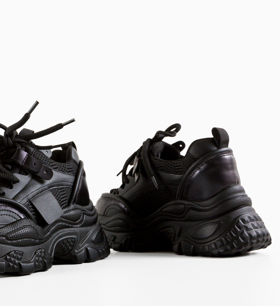 Sneakers Dody Dama Negri | Confort și Stil - imagine 8