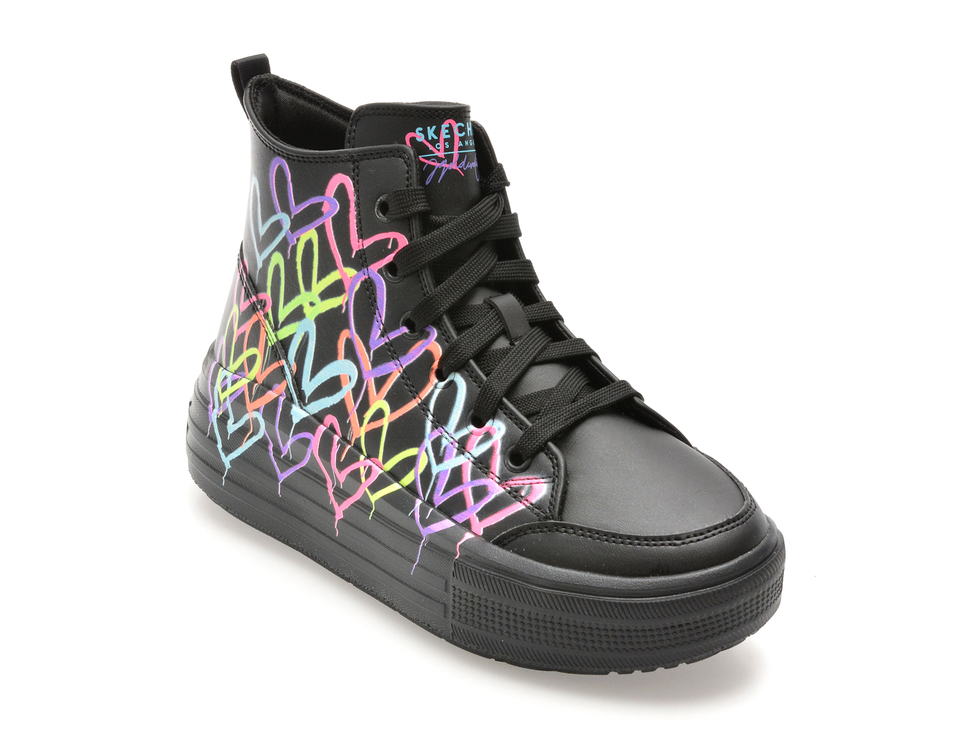 Ghete Skechers HyprLift Negre - Confort & Stil