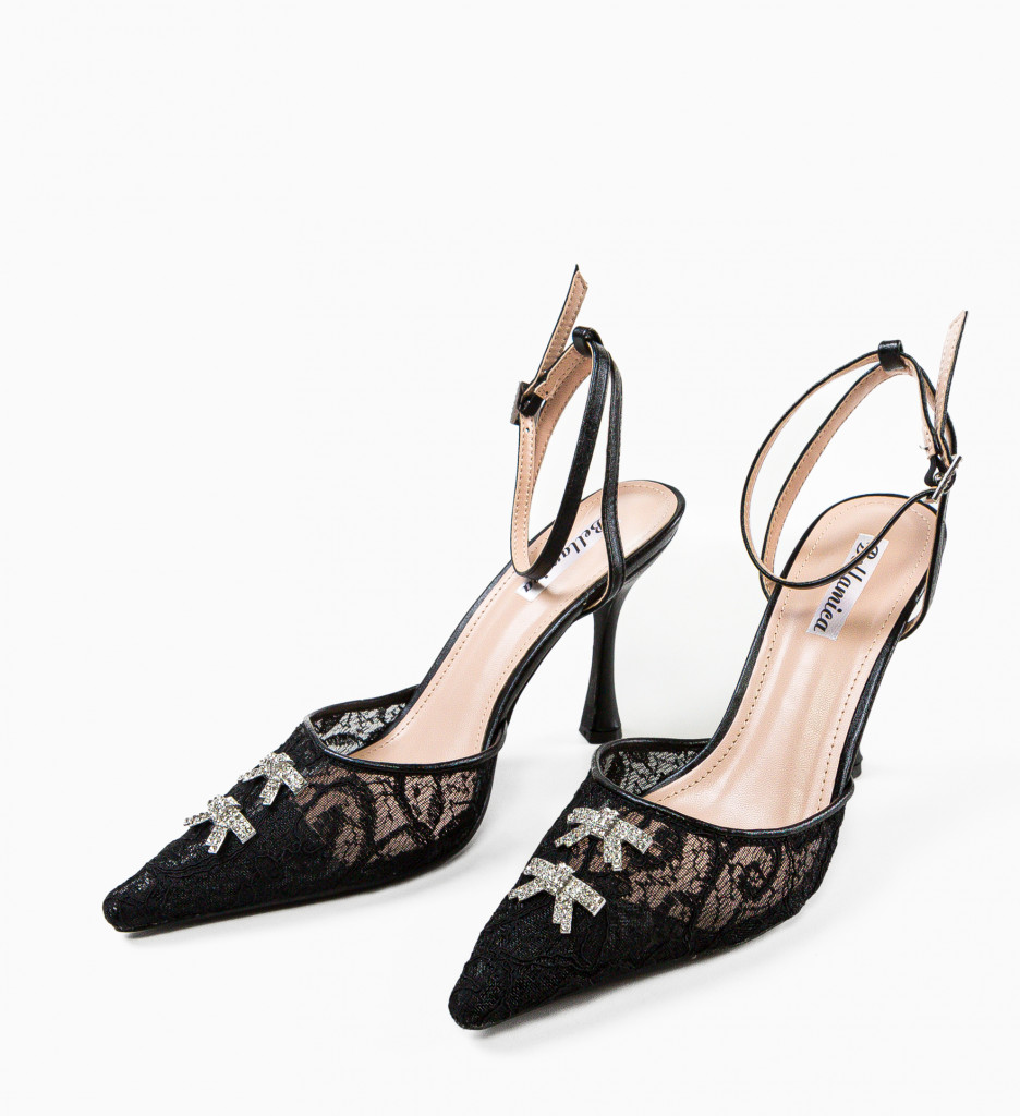 Pantofi Karmen Negri - Eleganță și Stil - imagine 6