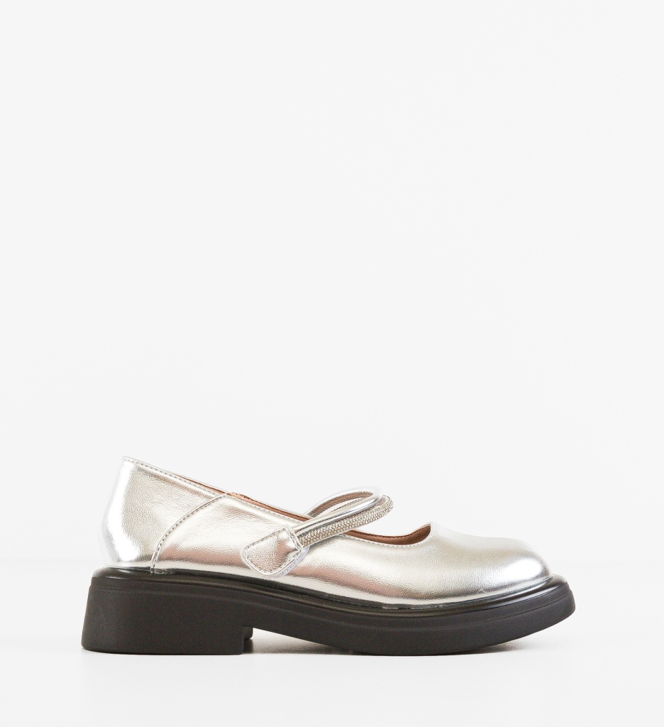 Pantofi Casual Maeve Argintii - Eleganță și Confort - imagine 5