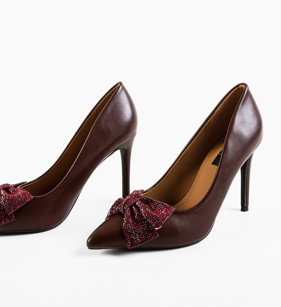 Pantofi Bird Grena - Eleganță și Confort - imagine 8